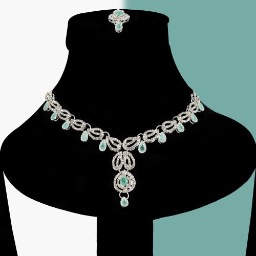Shimmering Rhinestone Necklace