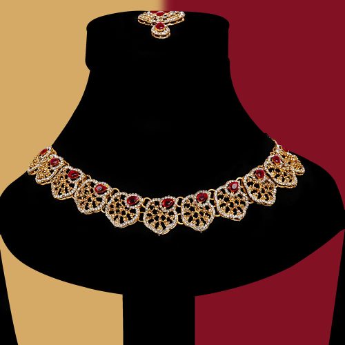 Elegant Friendly Antique Party Wear Necklace